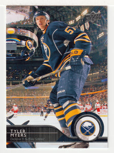 Tyler Myers - Buffalo Sabres (NHL Hockey Card) 2014-15 Upper Deck # 23 Mint