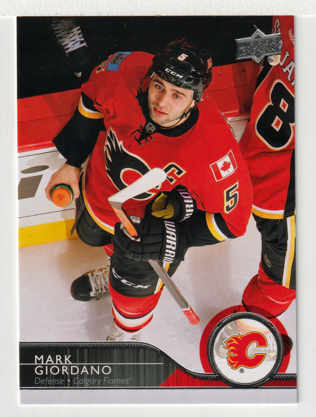 Mark Giordano - Calgary Flames (NHL Hockey Card) 2014-15 Upper Deck # 26 Mint