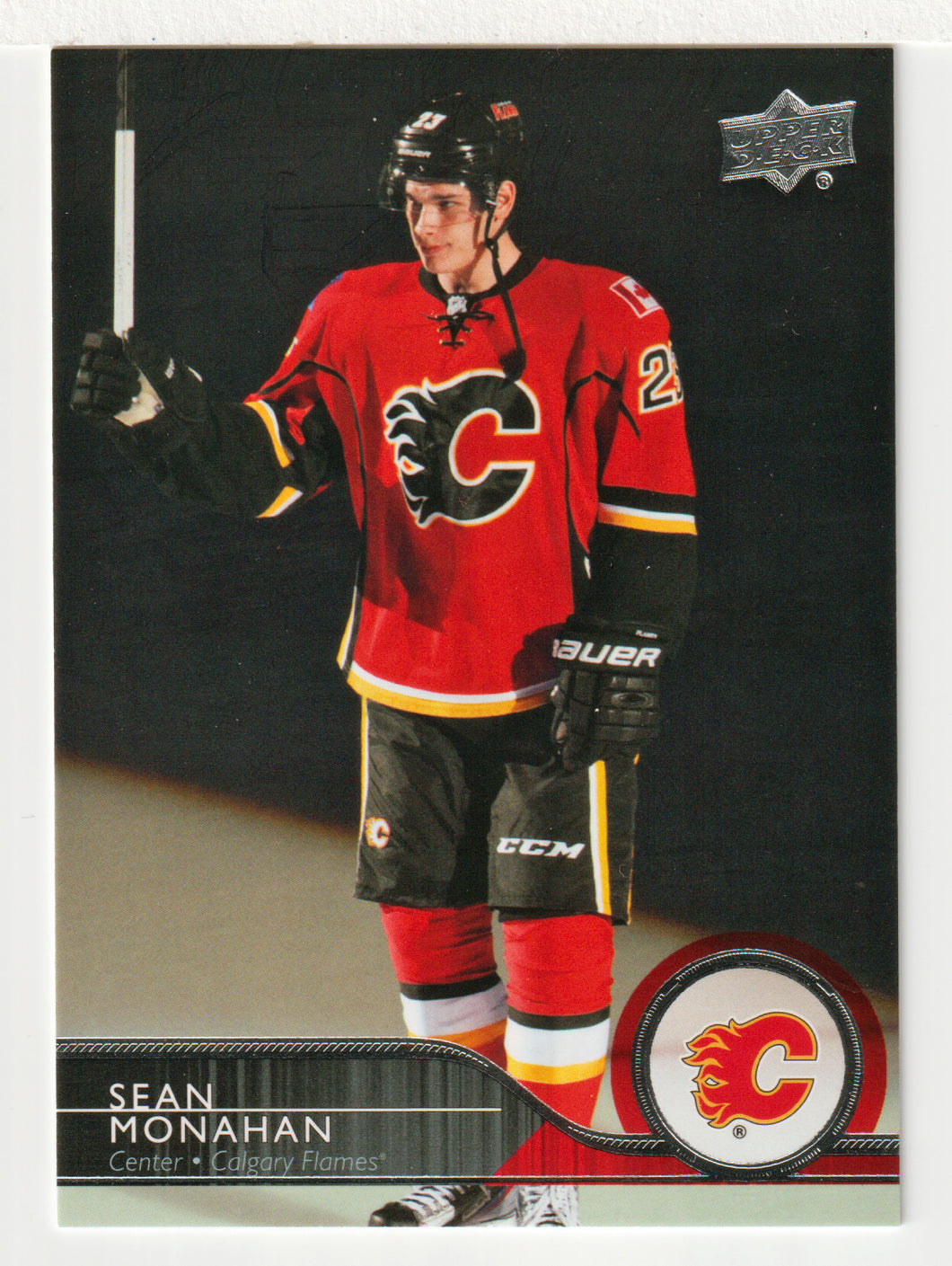 Sean Monahan - Calgary Flames (NHL Hockey Card) 2014-15 Upper Deck # 28 Mint