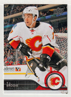 T.J. Brodie - Calgary Flames (NHL Hockey Card) 2014-15 Upper Deck # 29 Mint