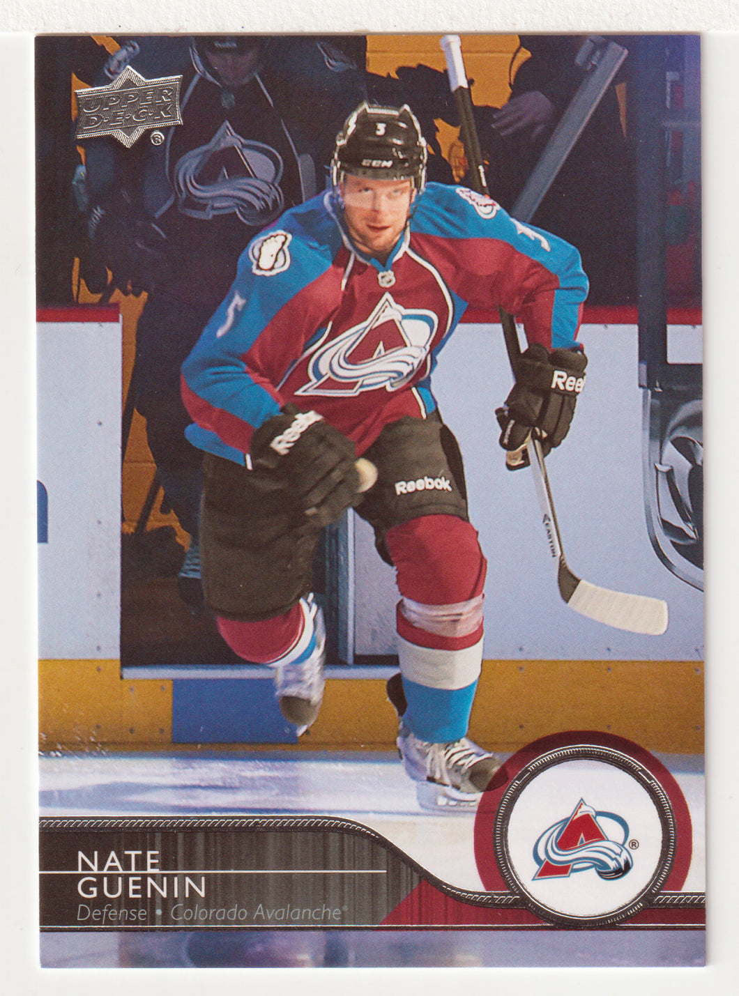 Nate Guenin - Colorado Avalanche (NHL Hockey Card) 2014-15 Upper Deck # 50 Mint