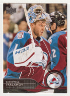 Semyon Varlamov - Colorado Avalanche (NHL Hockey Card) 2014-15 Upper Deck # 51 Mint