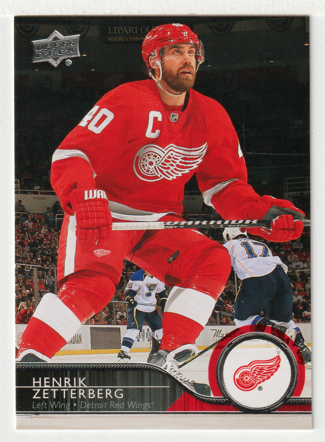 Henrik Zetterberg - Detroit Red Wings (NHL Hockey Card) 2014-15 Upper Deck # 68 Mint