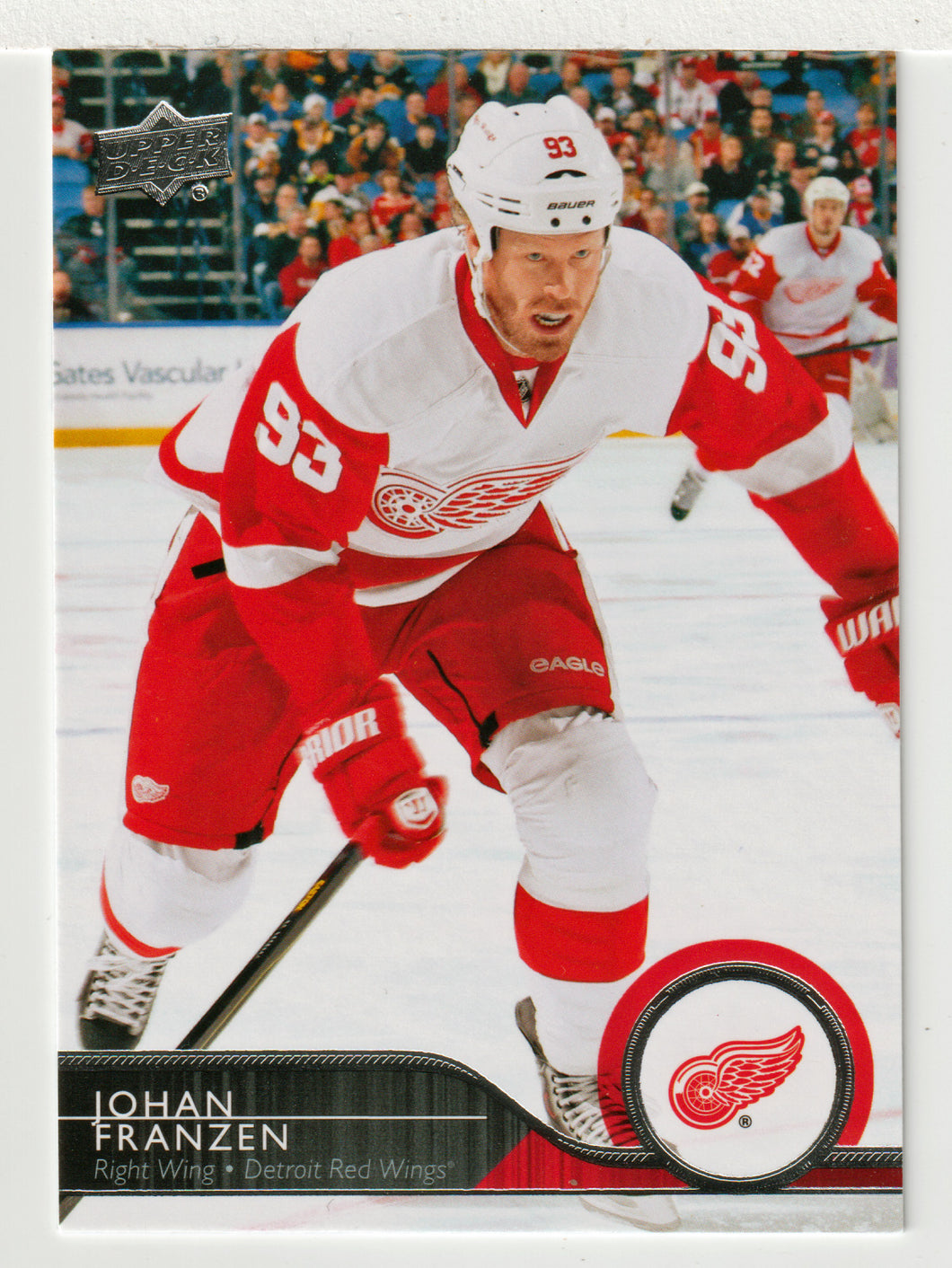 Johan Franzen - Detroit Red Wings (NHL Hockey Card) 2014-15 Upper Deck # 69 Mint