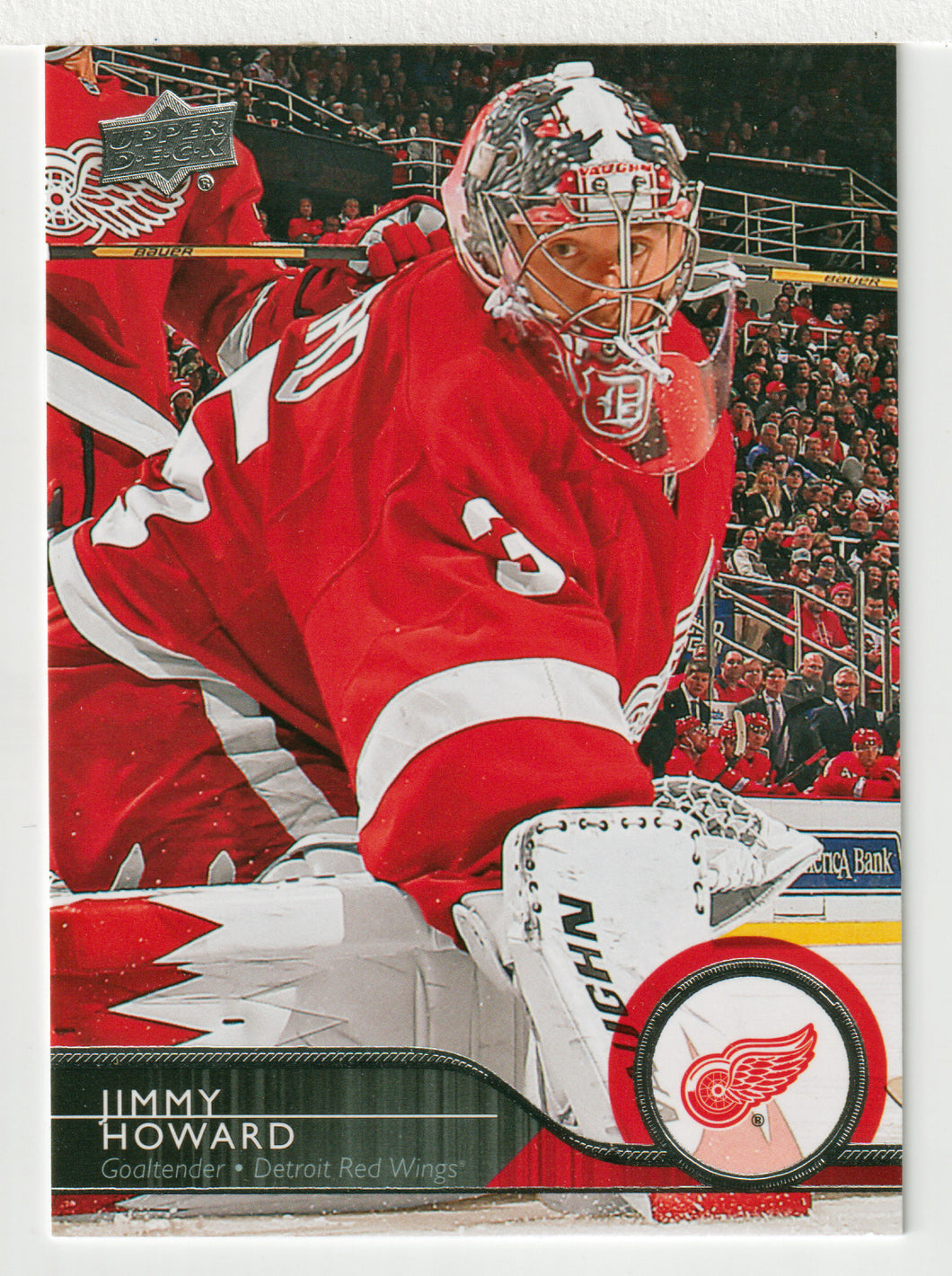 Jim Howard - Detroit Red Wings (NHL Hockey Card) 2014-15 Upper Deck # 72 Mint