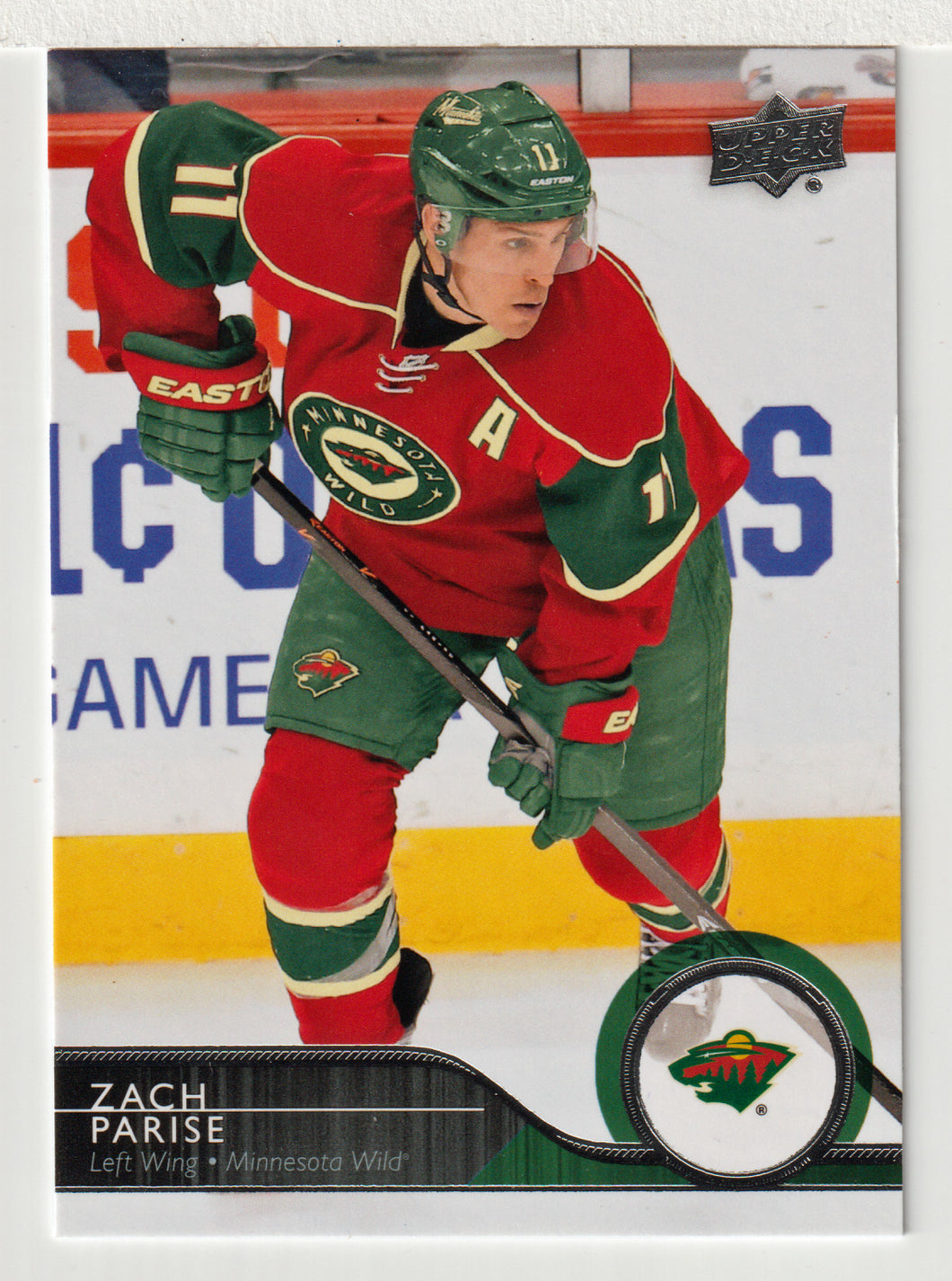 Zach Parise - Minnesota Wild (NHL Hockey Card) 2014-15 Upper Deck # 96 Mint