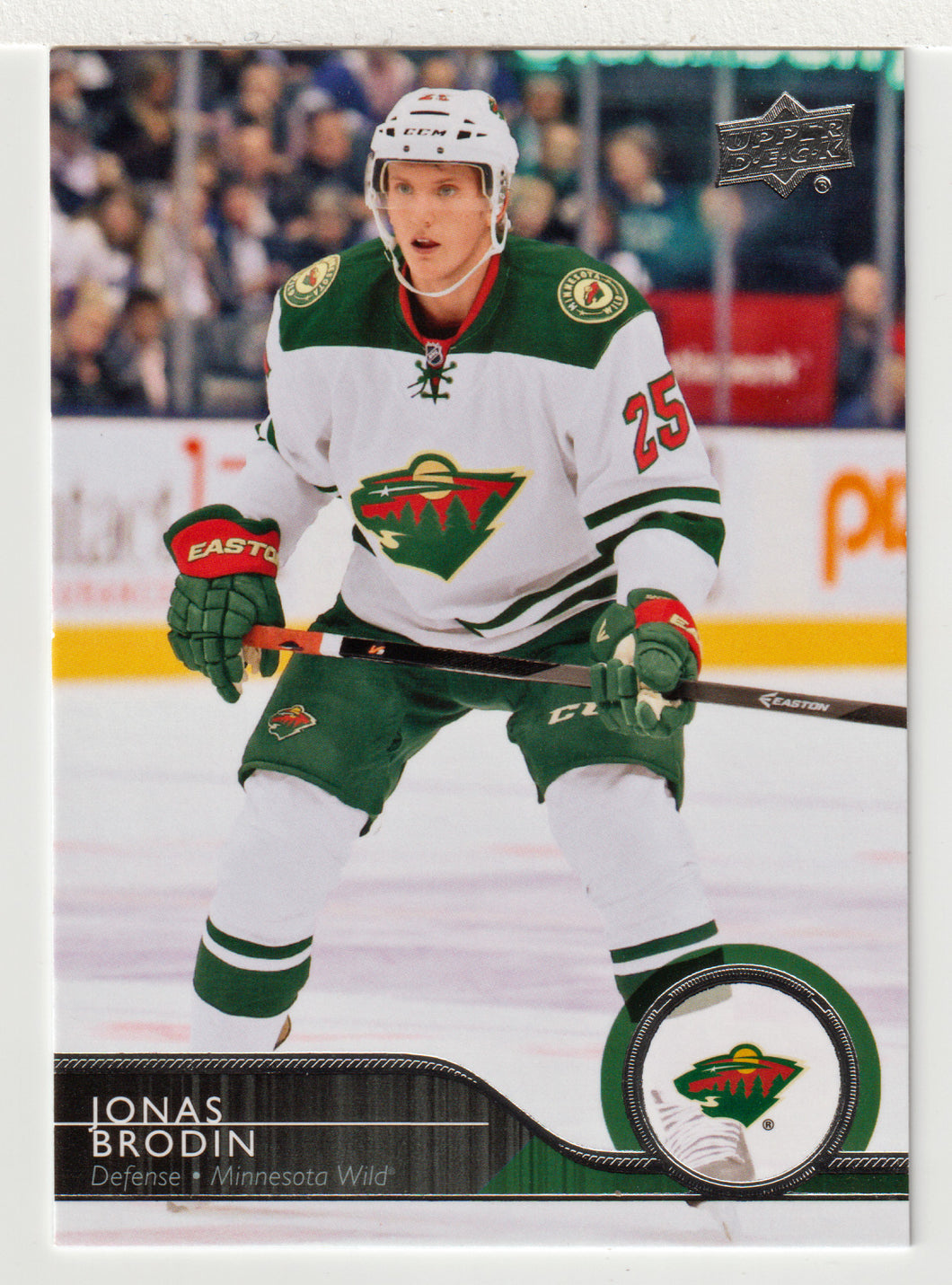 Jonas Brodin - Minnesota Wild (NHL Hockey Card) 2014-15 Upper Deck # 97 Mint