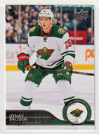 Jonas Brodin - Minnesota Wild (NHL Hockey Card) 2014-15 Upper Deck # 97 Mint