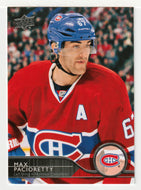 Max Pacioretty - Montreal Canadiens (NHL Hockey Card) 2014-15 Upper Deck # 101 Mint