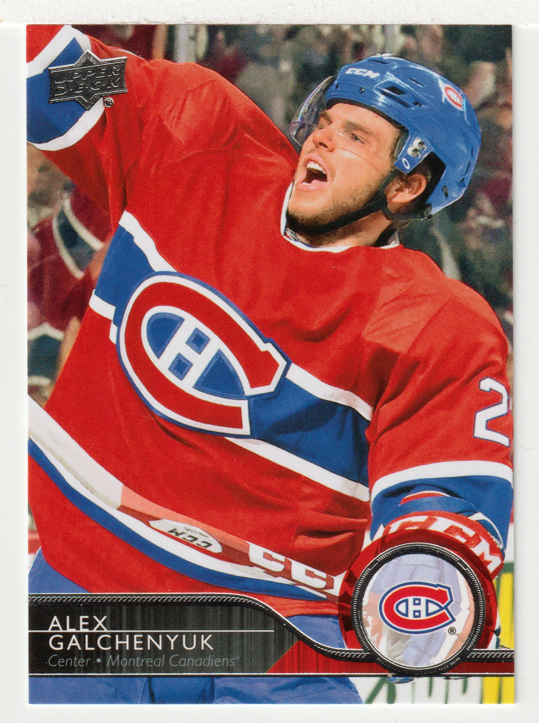 Alex Galchenyuk - Montreal Canadiens (NHL Hockey Card) 2014-15 Upper Deck # 105 Mint