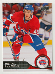Michael Bournival - Montreal Canadiens (NHL Hockey Card) 2014-15 Upper Deck # 106 Mint