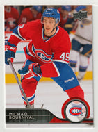 Michael Bournival - Montreal Canadiens (NHL Hockey Card) 2014-15 Upper Deck # 106 Mint