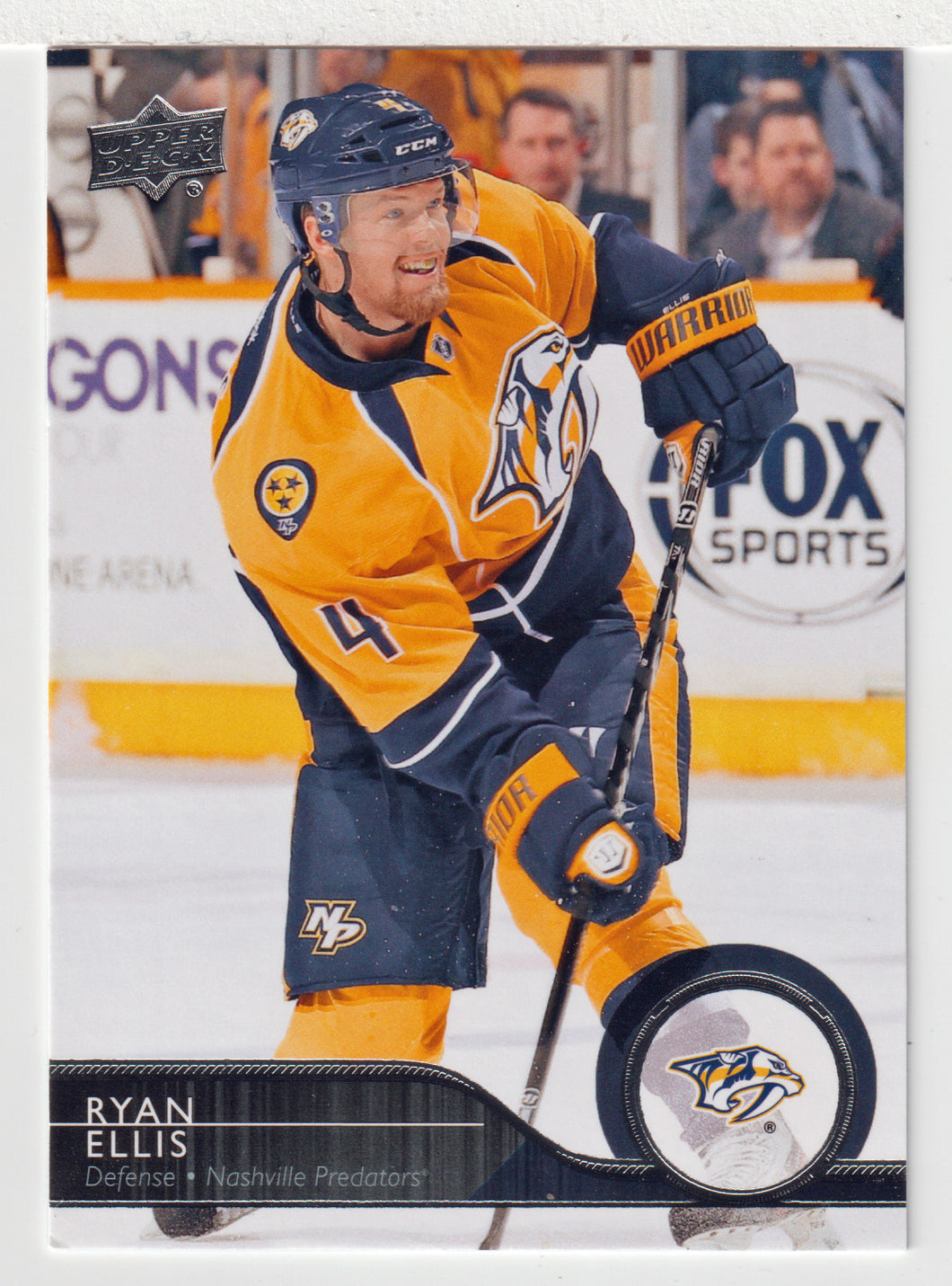 Ryan Ellis - Nashville Predators (NHL Hockey Card) 2014-15 Upper Deck # 107 Mint