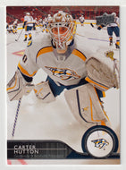 Carter Hutton - Nashville Predators (NHL Hockey Card) 2014-15 Upper Deck # 108 Mint