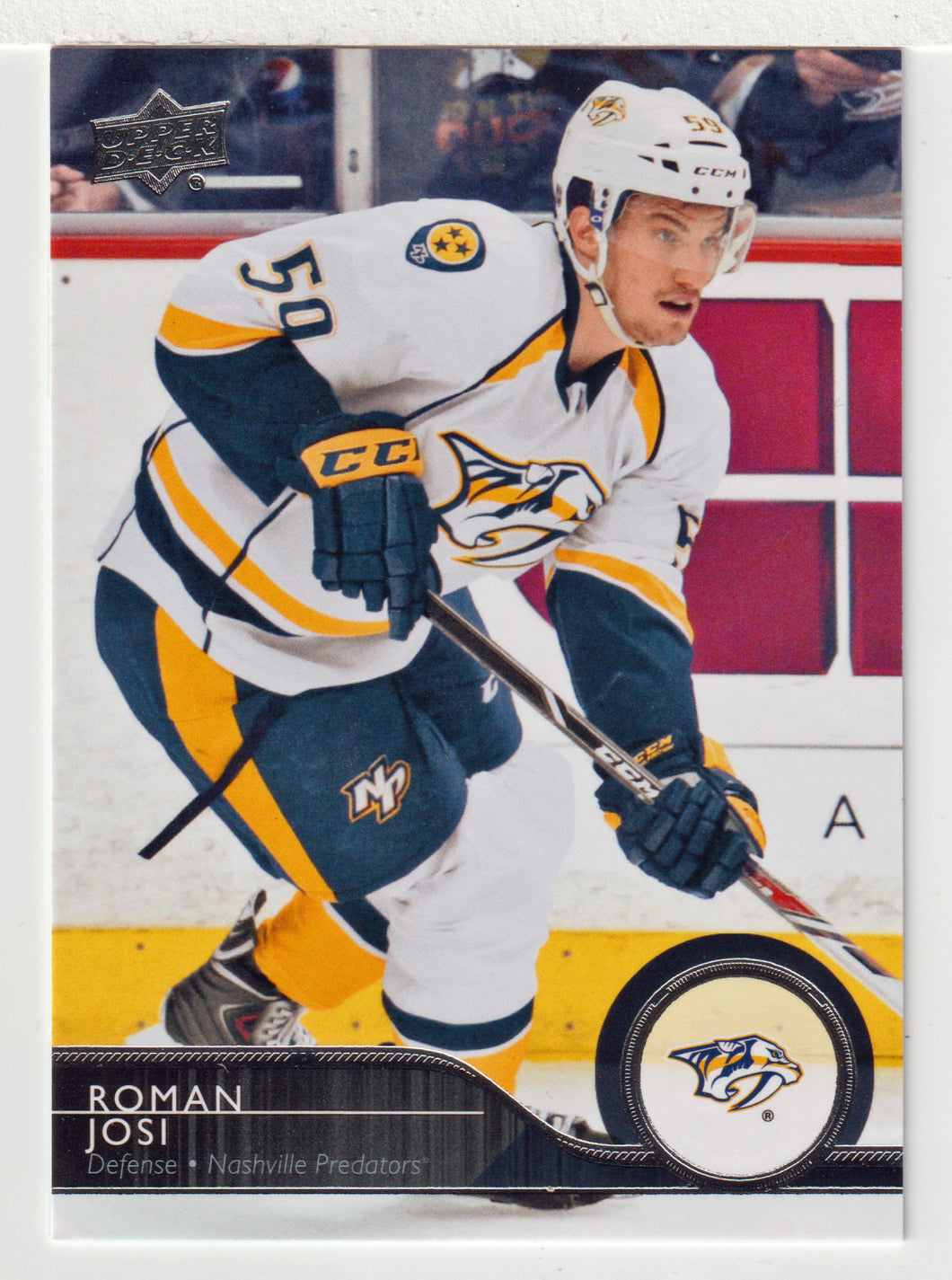 Roman Josi - Nashville Predators (NHL Hockey Card) 2014-15 Upper Deck # 111 Mint