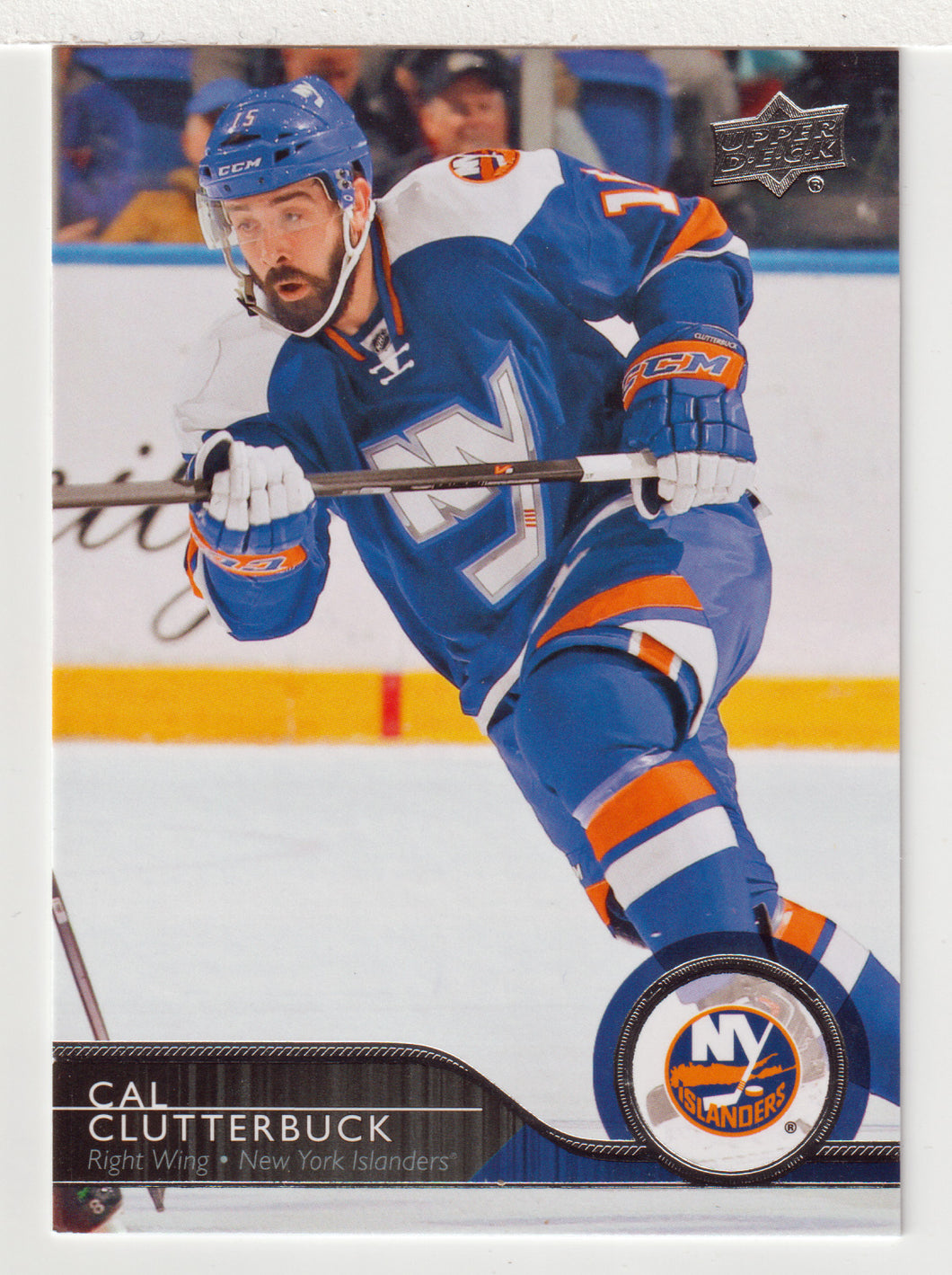 Cal Clutterbuck - New York Islanders (NHL Hockey Card) 2014-15 Upper Deck # 125 Mint
