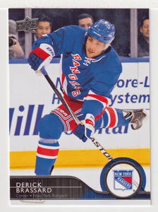 Derick Brassard - New York Rangers (NHL Hockey Card) 2014-15 Upper Deck # 129 Mint