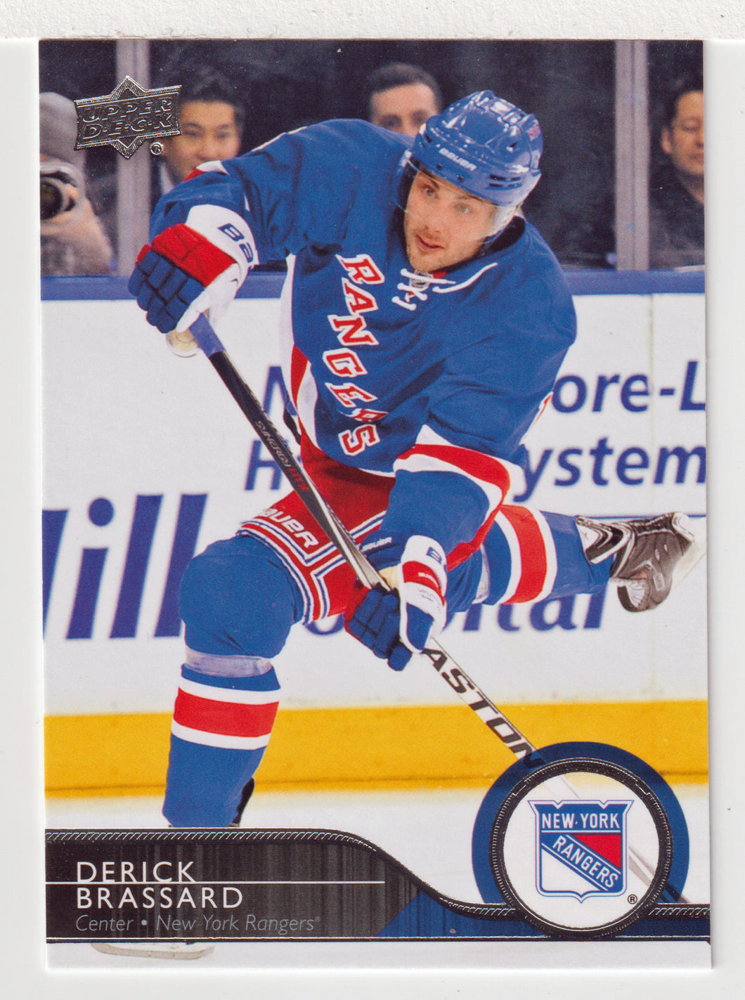 Derick Brassard - New York Rangers (NHL Hockey Card) 2014-15 Upper Deck # 129 Mint