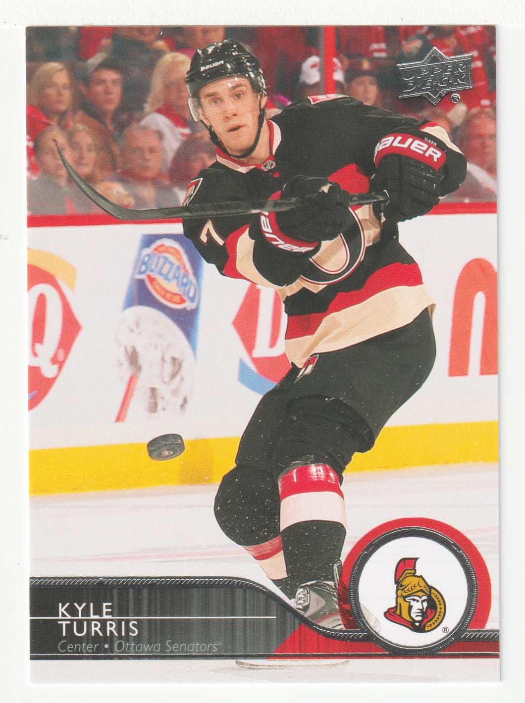 Kyle Turris - Ottawa Senators (NHL Hockey Card) 2014-15 Upper Deck # 134 Mint