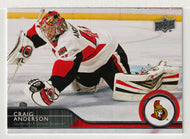 Craig Anderson - Ottawa Senators (NHL Hockey Card) 2014-15 Upper Deck # 138 Mint