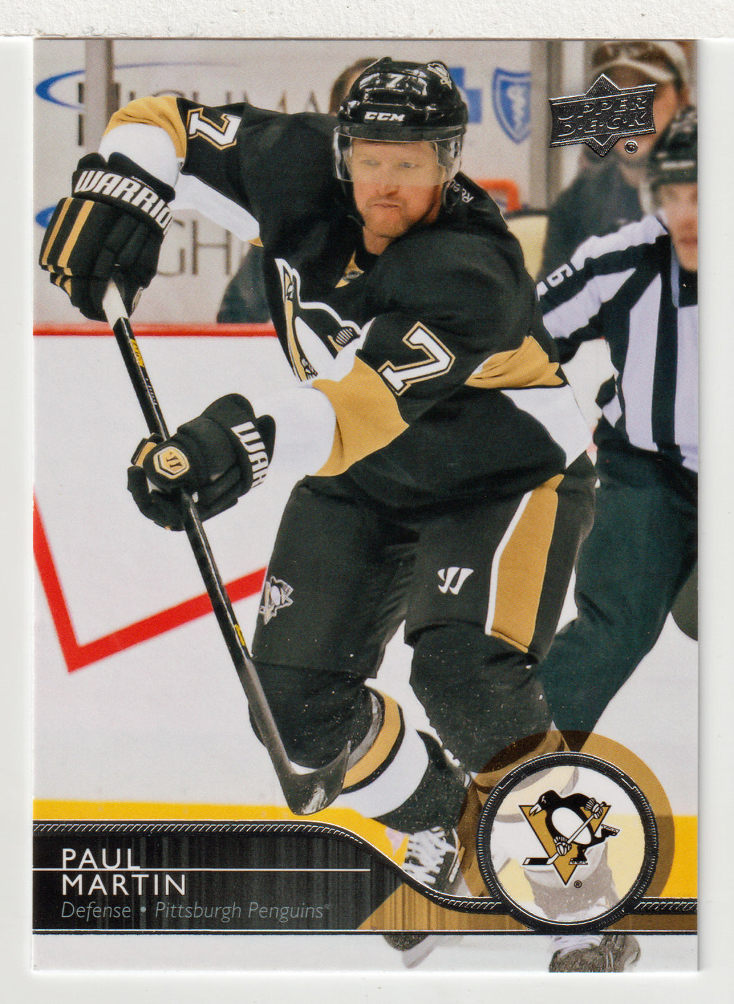 Paul Martin - Pittsburgh Penguins (NHL Hockey Card) 2014-15 Upper Deck # 151 Mint