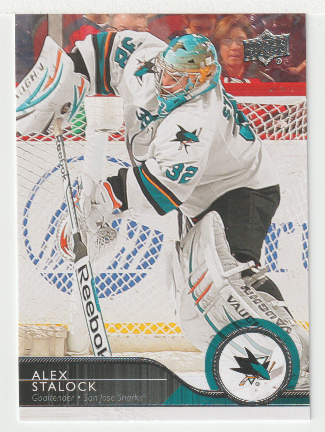 Alex Stalock - San Jose Sharks (NHL Hockey Card) 2014-15 Upper Deck # 160 Mint