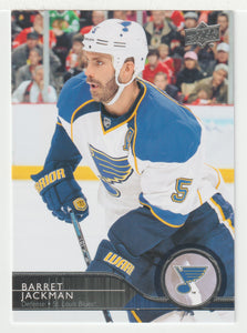 Barret Jackman - St. Louis Blues (NHL Hockey Card) 2014-15 Upper Deck # 167 Mint