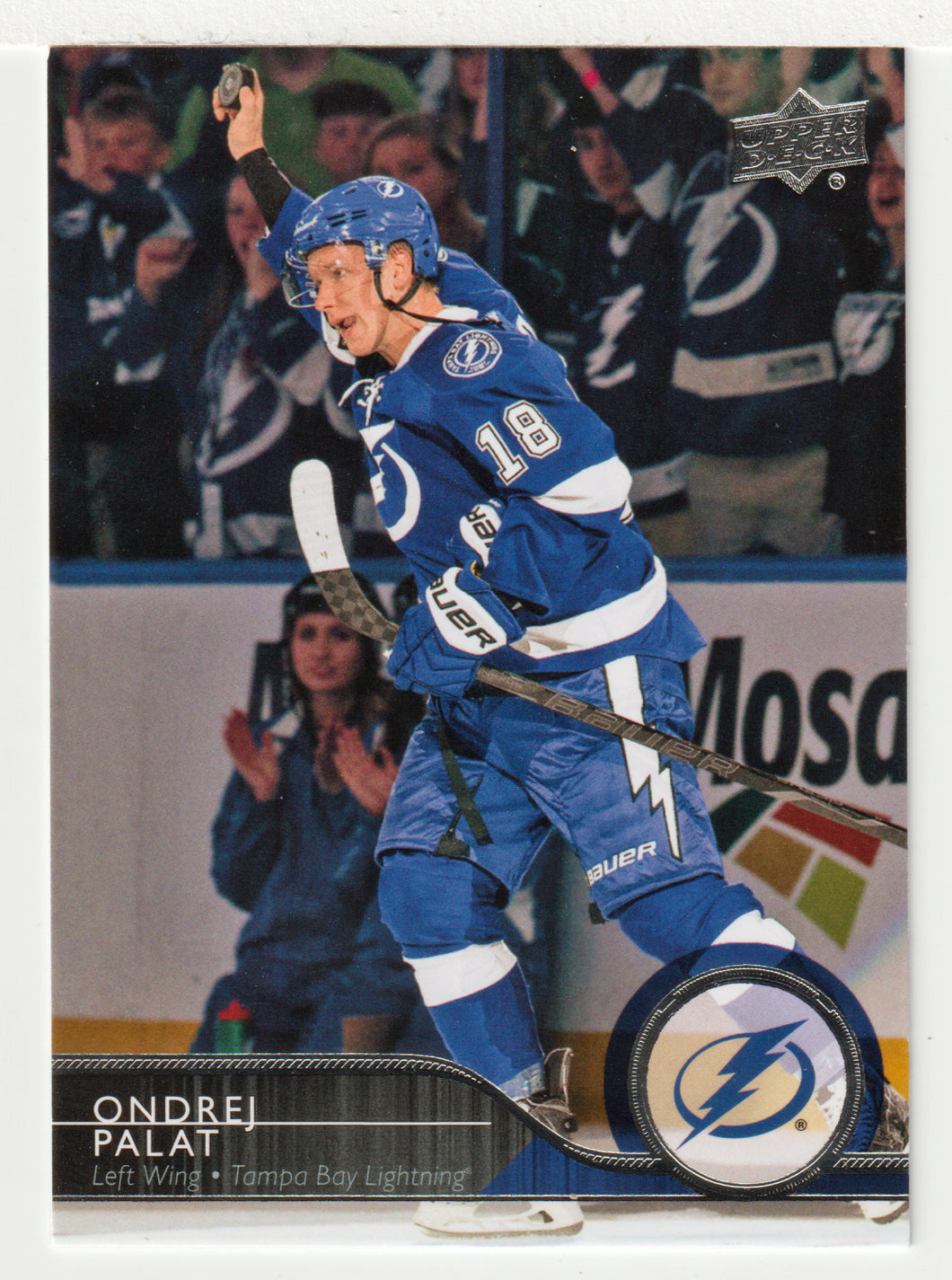 Ondrej Palat - Tampa Bay Lightning (NHL Hockey Card) 2014-15 Upper Deck # 175 Mint