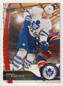 James van Riemsdyk - Toronto Maple Leafs (NHL Hockey Card) 2014-15 Upper Deck # 176 Mint