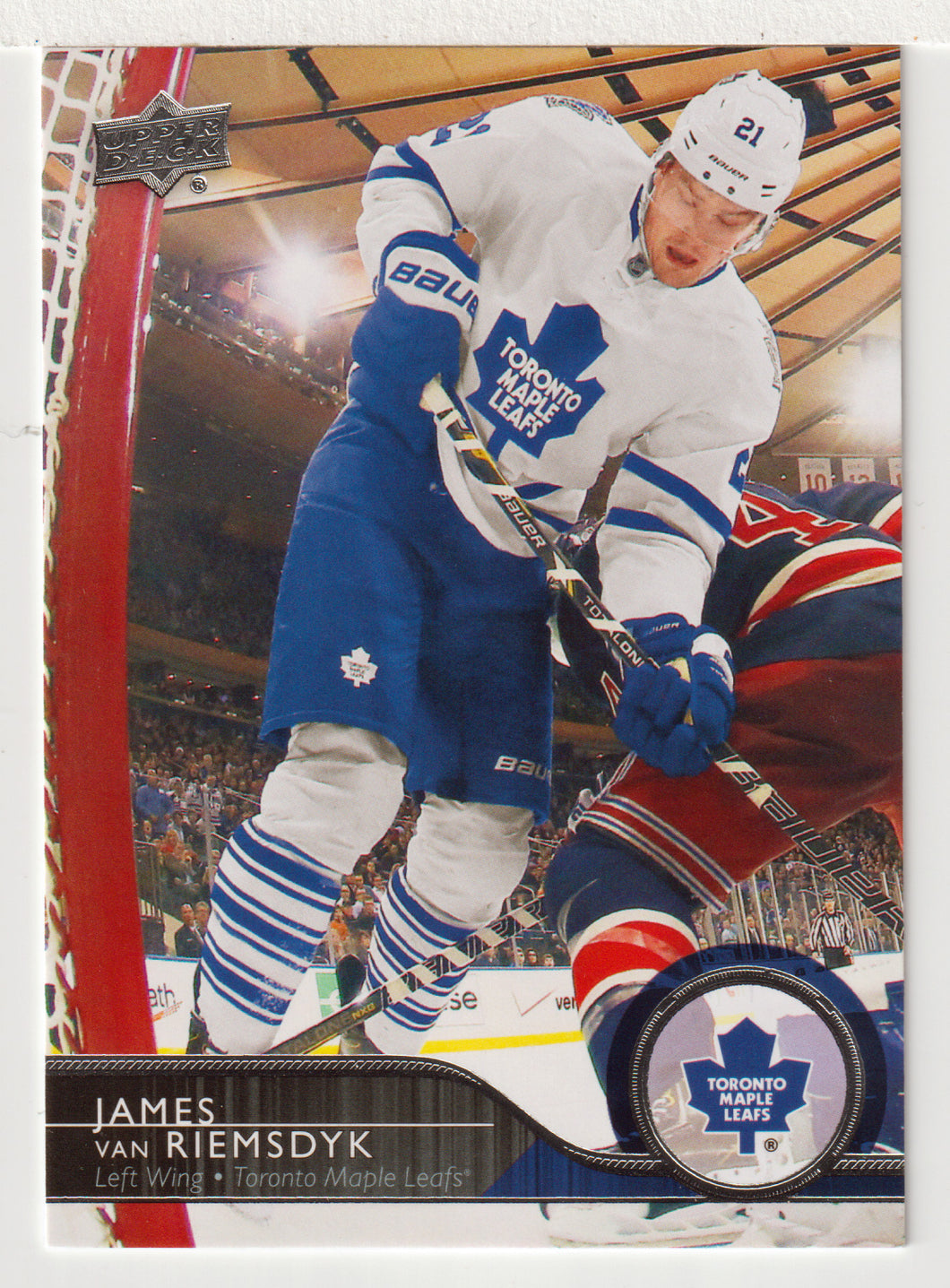 James van Riemsdyk - Toronto Maple Leafs (NHL Hockey Card) 2014-15 Upper Deck # 176 Mint