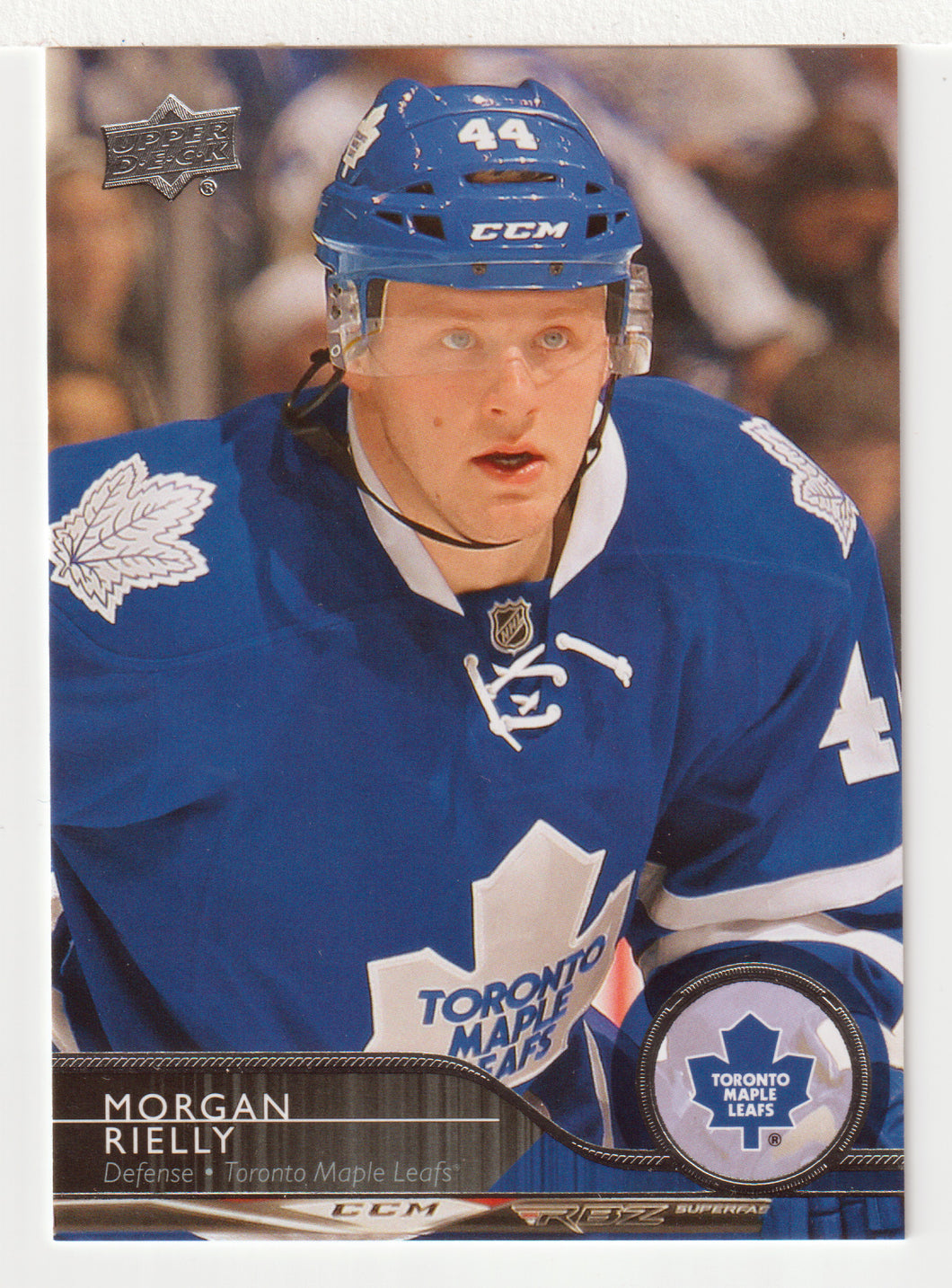 Morgan Rielly - Toronto Maple Leafs (NHL Hockey Card) 2014-15 Upper Deck # 180 Mint