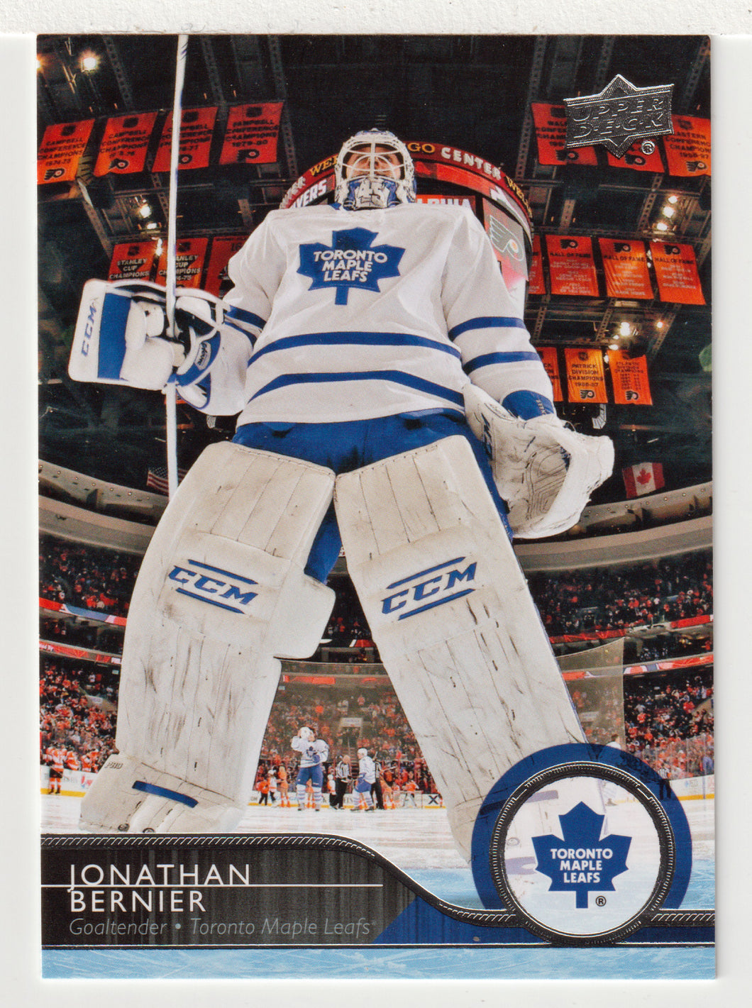 Jonathan Bernier - Toronto Maple Leafs (NHL Hockey Card) 2014-15 Upper Deck # 181 Mint
