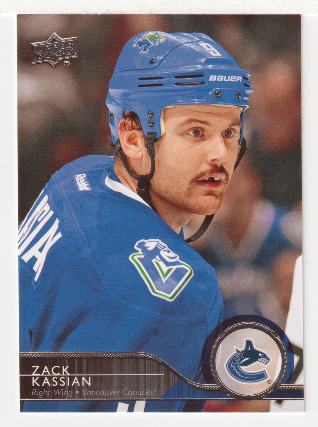 Zack Kassian - Vancouver Canucks (NHL Hockey Card) 2014-15 Upper Deck # 185 Mint
