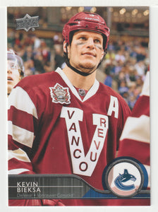 Kevin Bieksa - Vancouver Canucks (NHL Hockey Card) 2014-15 Upper Deck # 186 Mint
