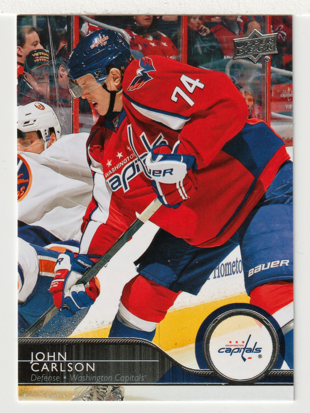 John Carlson - Washington Capitals (NHL Hockey Card) 2014-15 Upper Deck # 193 Mint