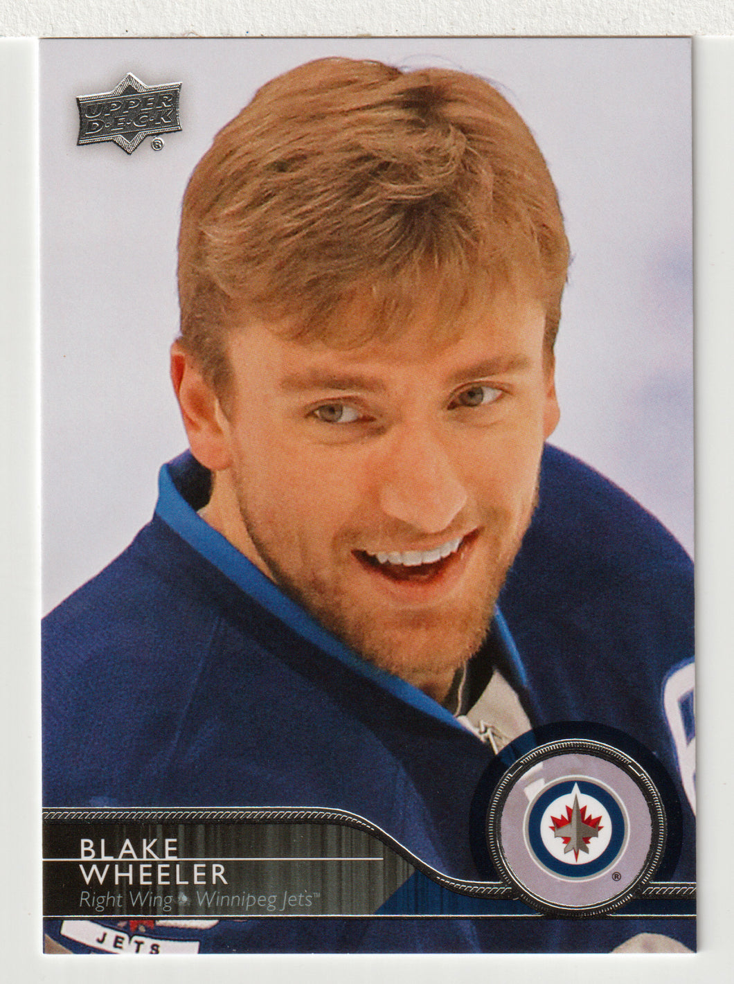 Blake Wheeler - Winnipeg Jets (NHL Hockey Card) 2014-15 Upper Deck # 194 Mint