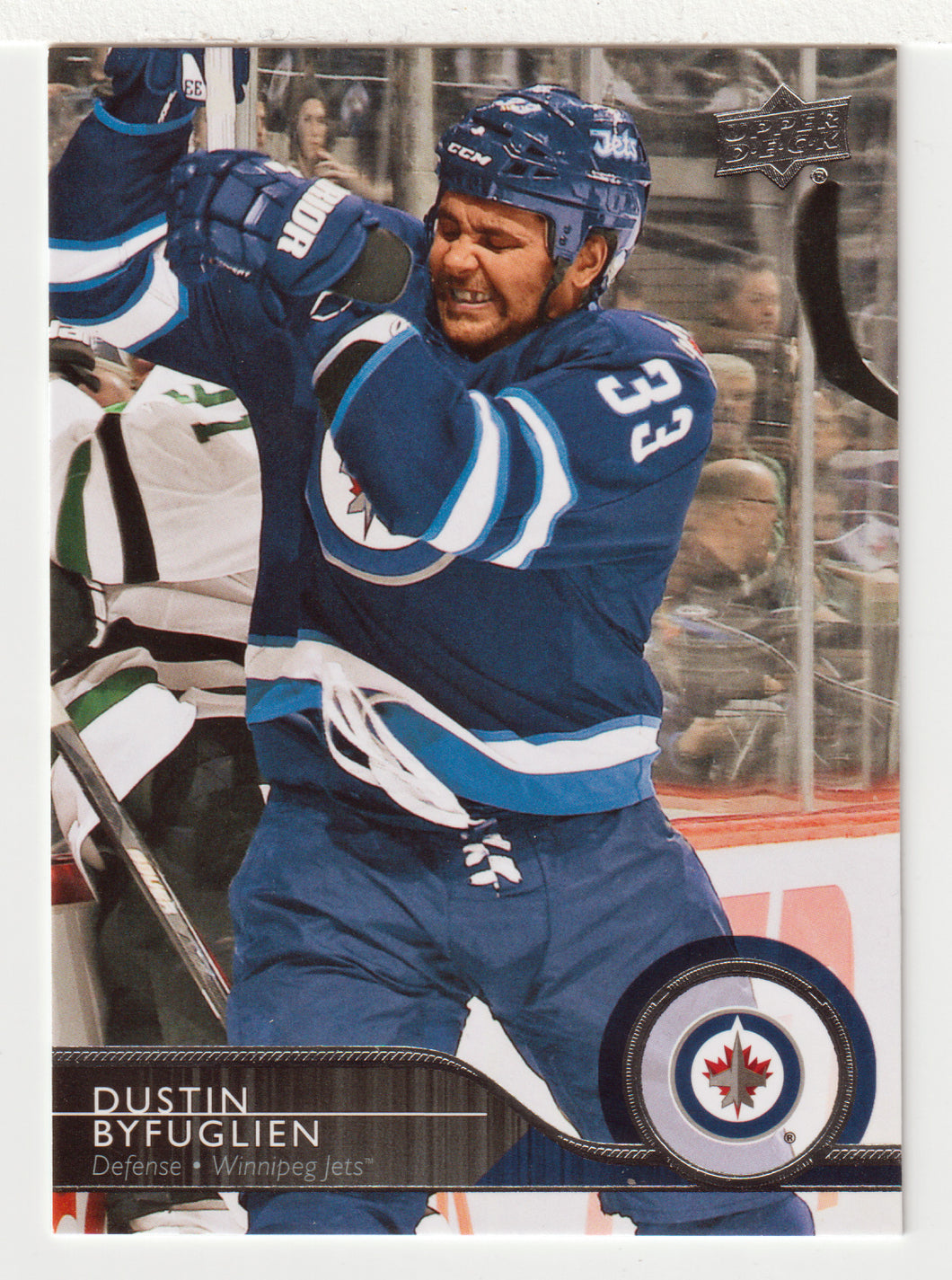 Dustin Byfuglien - Winnipeg Jets (NHL Hockey Card) 2014-15 Upper Deck # 195 Mint