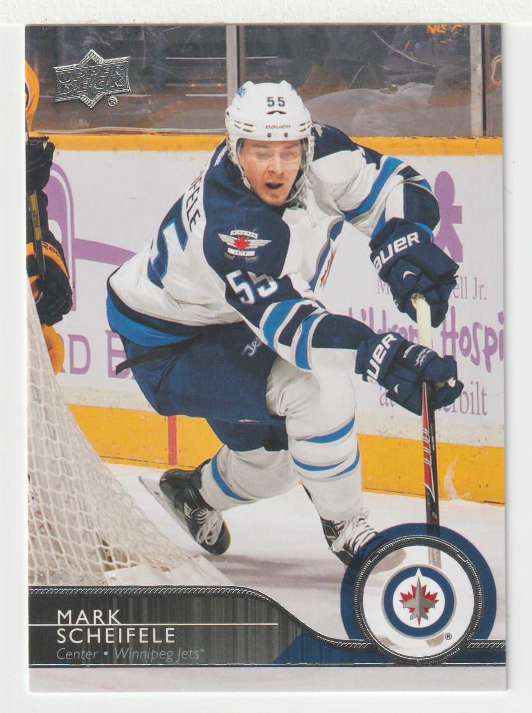 Mark Scheifele - Winnipeg Jets (NHL Hockey Card) 2014-15 Upper Deck # 196 Mint