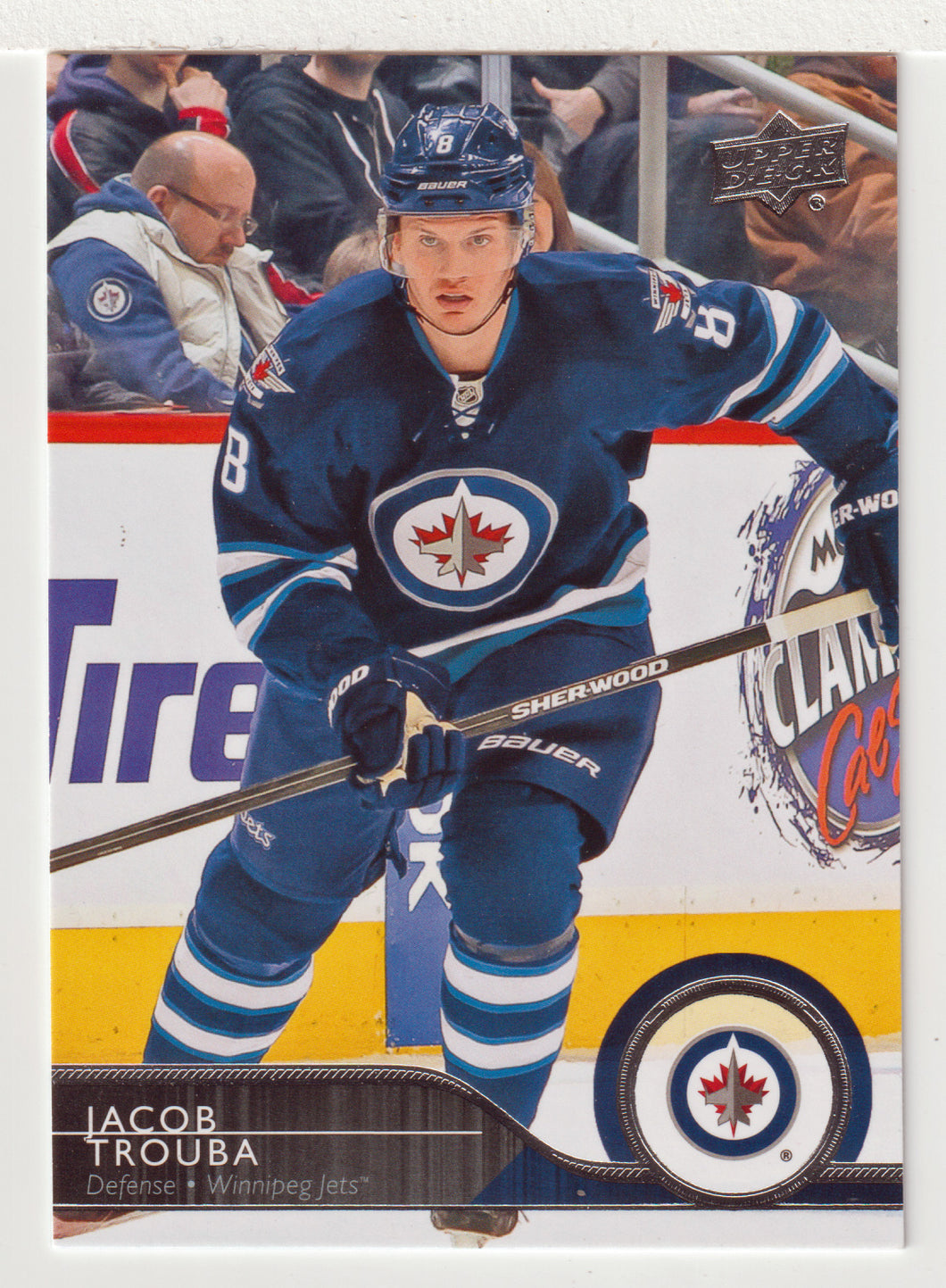 Jacob Trouba - Winnipeg Jets (NHL Hockey Card) 2014-15 Upper Deck # 197 Mint