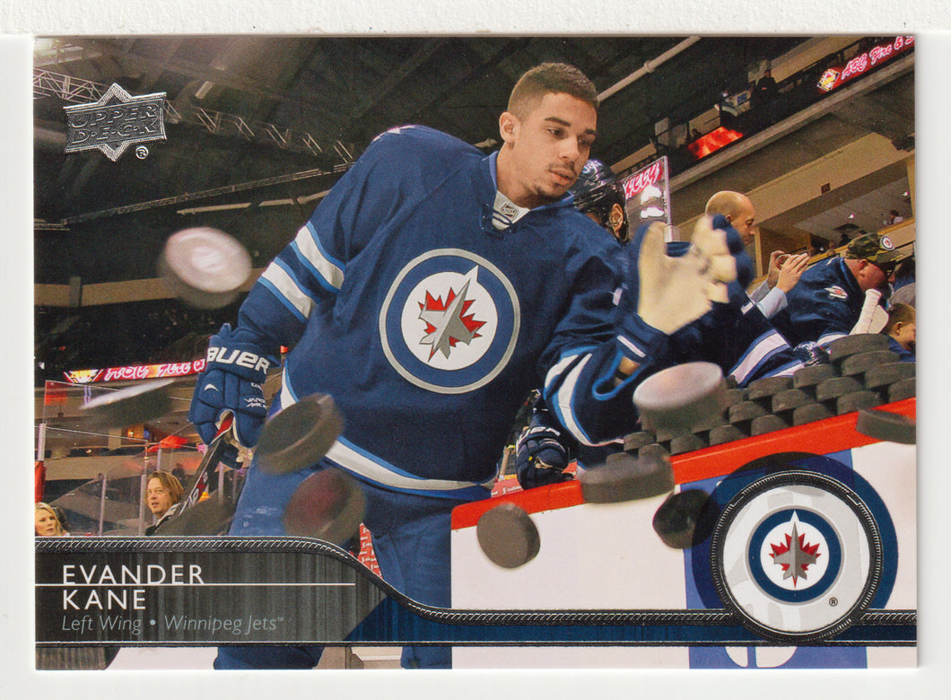 Evander Kane - Winnipeg Jets (NHL Hockey Card) 2014-15 Upper Deck # 198 Mint