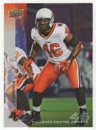 Rolly Lumbala - British Columbia Lions (CFL Football Card) 2014 Upper Deck # 6 Mint