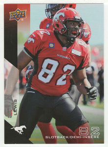 Nik Lewis - Calgary Stampeders (CFL Football Card) 2014 Upper Deck # 15 Mint