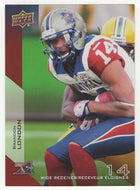 Brandon London - Montreal Alouettes (CFL Football Card) 2014 Upper Deck # 44 Mint