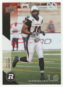 Marcus Henry - Ottawa Redblacks (CFL Football Card) 2014 Upper Deck # 62 Mint