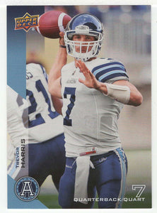 Trevor Harris - Toronto Argonauts (CFL Football Card) 2014 Upper Deck # 78 Mint