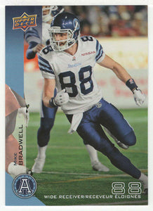 Mike Bradwell - Toronto Argonauts (CFL Football Card) 2014 Upper Deck # 88 Mint