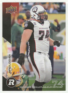 Keith Shologan SP - Ottawa Redblacks (CFL Football Card) 2014 Upper Deck # 131 Mint