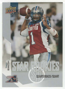 Troy Smith SP - Montreal Alouettes - Star Rookies (CFL Football Card) 2014 Upper Deck # 164 Mint