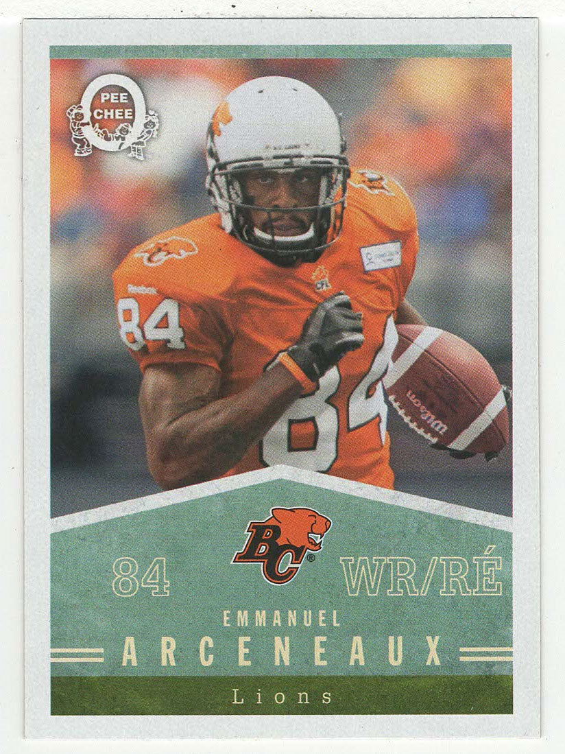 Emmanuel Arceneaux - British Columbia Lions - O-Pee-Chee Retro (CFL Football Card) 2014 Upper Deck # 5 Mint