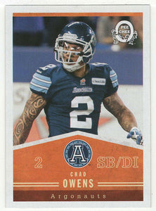 Chad Owens - Toronto Argonauts - O-Pee-Chee Retro (CFL Football Card) 2014 Upper Deck # 43 Mint